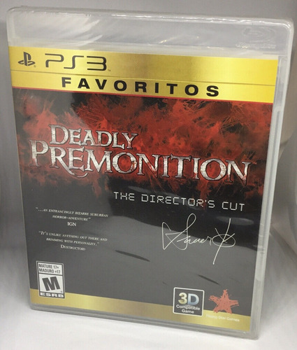 Deadly Premonition Ps3 Físico