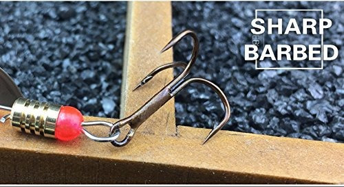Kingfo Juego 10 Señuelo Pesca Para Lubina Trucha Salmon