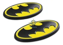 Comprar Applicable To 2 Pegatinas Con Emblema De Metal De Batman En