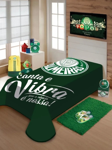 Cobertor Jolitex Casal Raschel Toque Macio Time Palmeiras