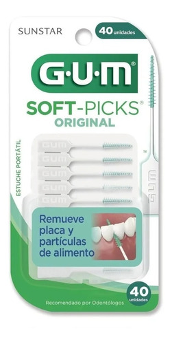 Gum Palillo Dentales Soft Picks X 40 Un