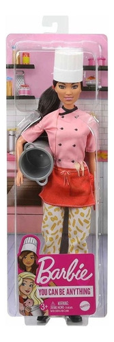 Barbie Muñeca Cocinera Cheff Profesion Toy New Gtw38 Bigshop