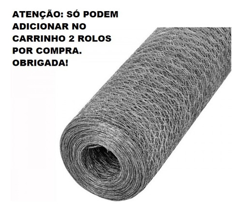 Tela Viveiro Passarinho Fio 22 Ro C/50m X 1,00 Altura Morlan