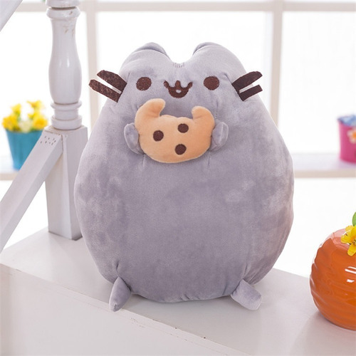 Imagen 1 de 6 de Peluche Pusheen Cojin 7.5 X 10 X 4 Pulgadas