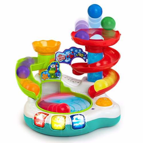 Juego Tobogán Y Pelotas Bright Starts Spin And Slide Ball