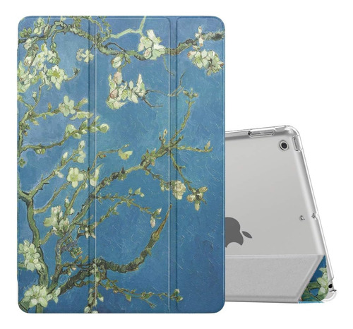 Funda Moko Compatible Con Nuevo iPad 10.2'' Flor De Almendro