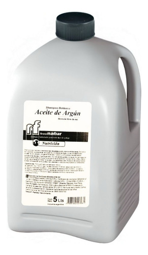 Shampoo Aceite De Argan Free Natur / Maskota X 5 Lts Argán