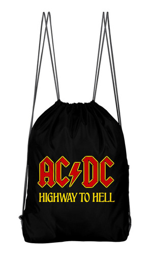 Bolso Deportivo Ac Dc Highway To Hell (d1273 Boleto.store)