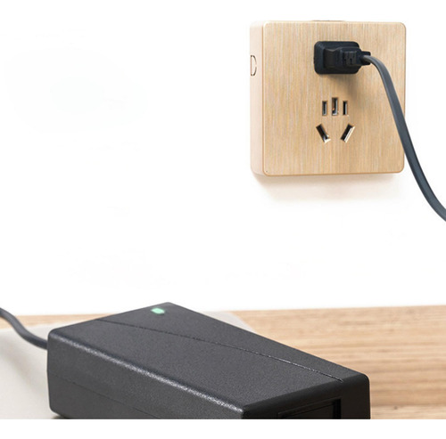 Adaptador De Energia Dc Feminino Porto Conector Inline Para