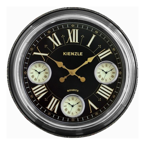 Relógio De Parede Grande Kienzle,romanos,50cm Nota Original 