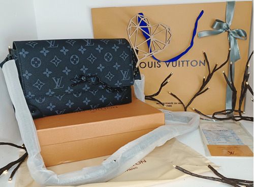 Bolsa Louis Vuitton Bandolera Con Steamer Cadena Con Pasador