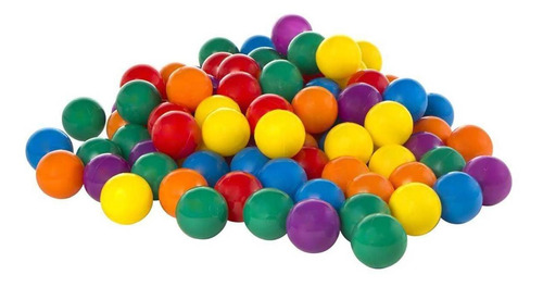 Set De 100 Pelotas De Plástico Intex Tamaño Grande