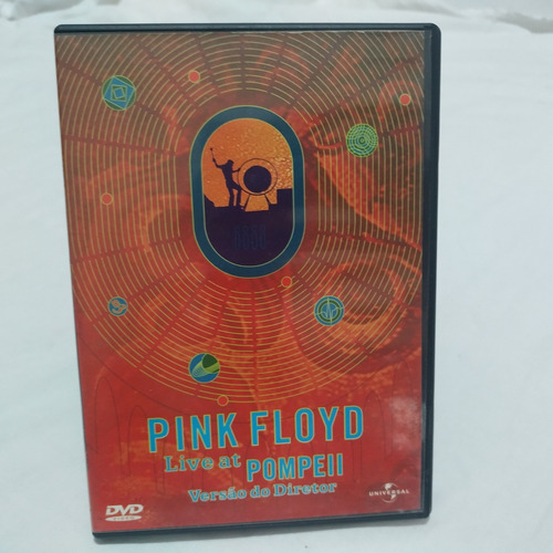 Dvd - Pink Floyd Live At Pompeii - Versao Diretor - Original