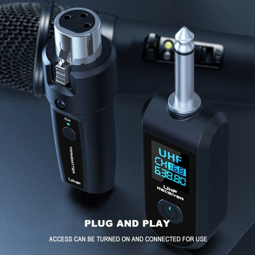 Sistema Adaptador Xlr, Transmisor Y Receptor De Micrófono I