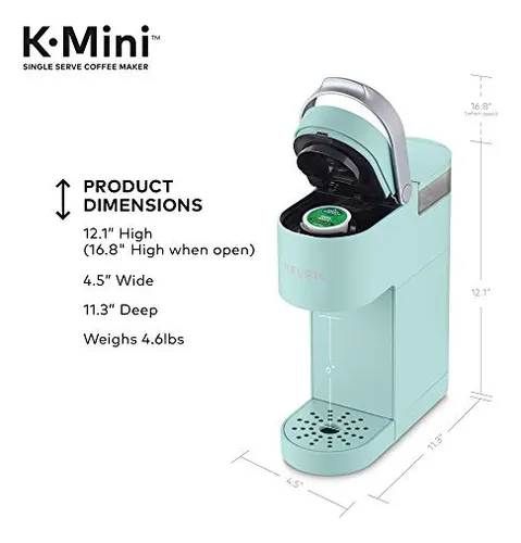 Cafetera Keurig K-miniPod Single Serve Evergreen Green