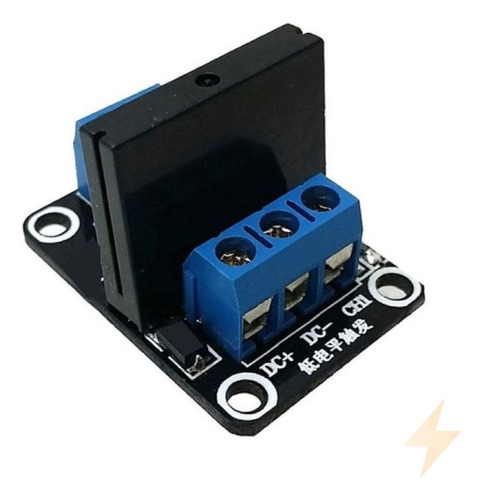 Modulo Rele De 1 Canal 12v De Estado Solido