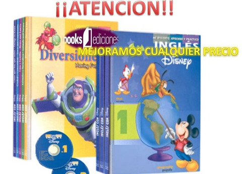 Me Divierto, Practico Y Aprendo Ingles Con Disney 8t+2cd