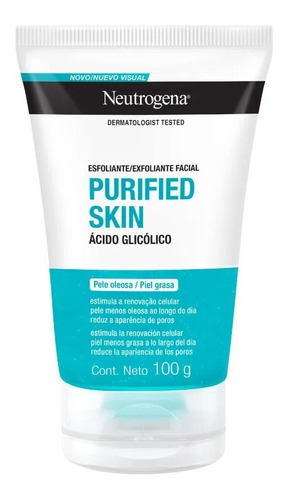 Neutrogena Exfoliante Facial Purificante Purified Skin 100g