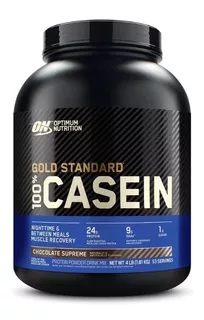 Proteina Optimum Nutrition Gold Standard 100% Casein 4 Lbs Sabor Chocolate Supreme