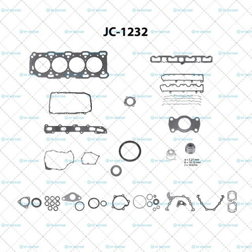 Jgo Juntas Completo Tf Victor Pontiac Grand Am Se2 2.4 2000