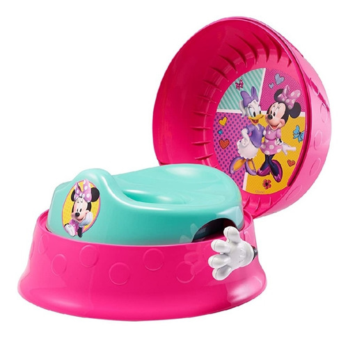 Entrenador De Baño Niñas 3en1 Disney Minnie Mouse