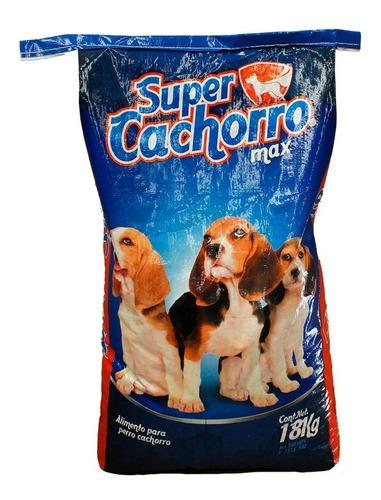 Supercan Max 18 Kg Croquetas Para Perro Cachorro Alimento