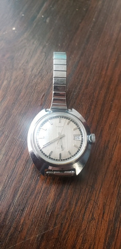 Reloj Timex Electric Chrome Plated Sin Batería 