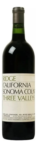Vino Tinto Ridge Three Valleys Zinfandel 750 Ml
