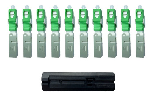 Kit 10 Conectores De Campo - Fast Connector Sm Sc/apc