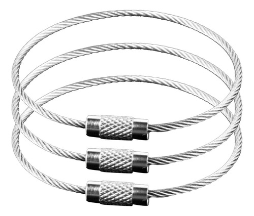 Etiquetas De Equipaje Con Cable, 3 Unidades