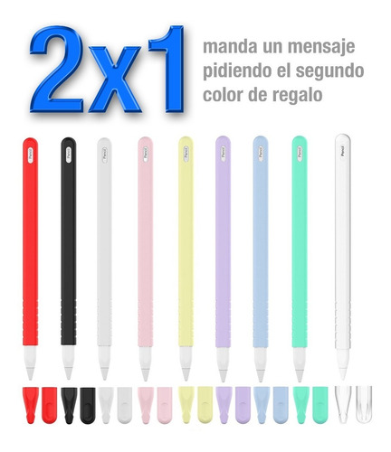 Protector Silicona Para Apple Pencil 2da Generación