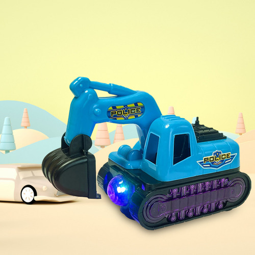 Modelo De Excavadora De Simulación De Juguetes Para Niños Un