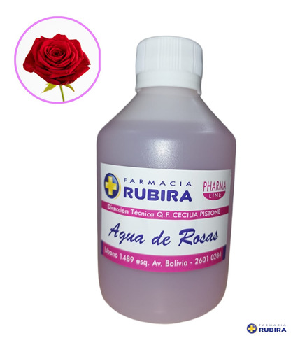 Agua De Rosas Calidad Premium Natural 250 Ml Excelente!