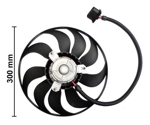 Motoventilador Jetta A4/clasico 99-14 C/aspas Aux C/soporte
