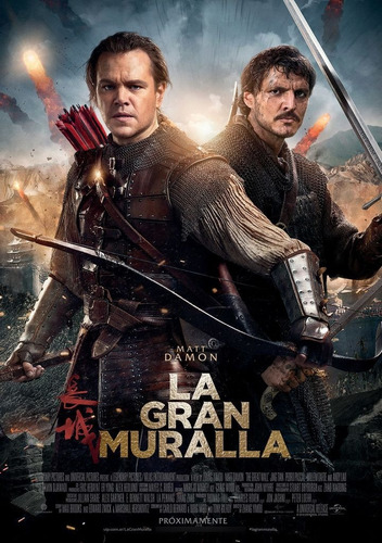 Poster Original Cine La Gran Muralla