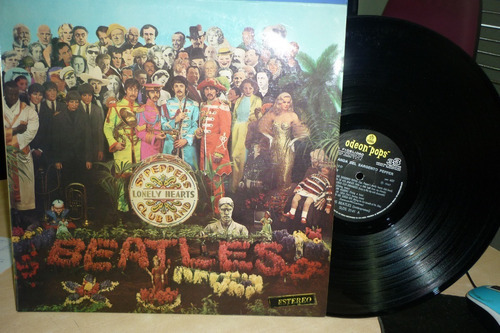 Beatles Banda Sargento Pepper Vinilo Nm Not Gatefold Jcd055