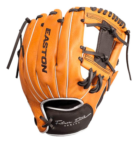 Guante Beisbol Easton Future Elite Nrnja Cafe 11 In Infantil Color Naranja Cafe