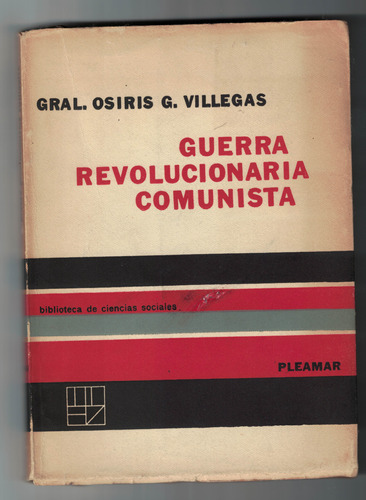 Libro Guerra Revolucionaria Comunista Osiris Villegas 