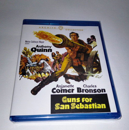 Guns For San Sebastián (1968) - Blu-ray Warner Archive Usa 