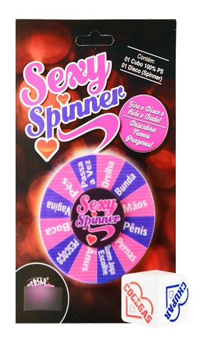 Imagem 1 de 5 de Roleta Sexy Spiner Diversão Ao Cubo