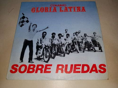 Lp Vinilo Disco Gloria Latina Sobre Ruedas Salsa