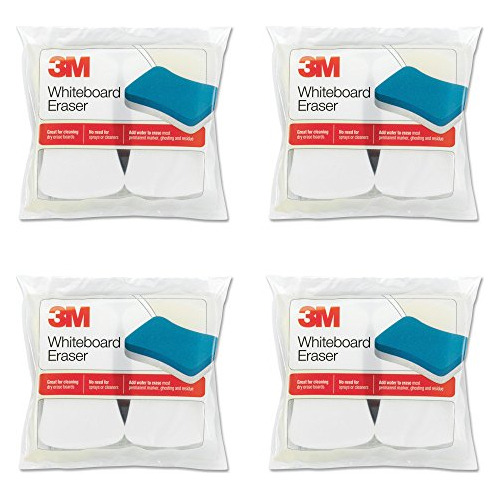 3m Borrador Para Pizarrón Color Blanco Blancoazul