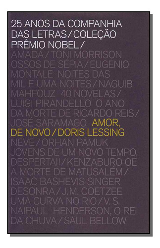 Libro Amor De Novo Premio Nobel De Lessing Doris Cia Das Le