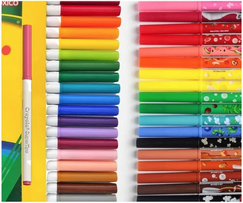 Imagen 3 de 6 de Marcadores Crayola Mega Marker Set 50 Piezas
