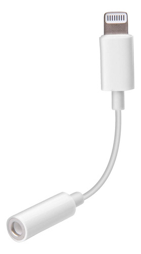 Adaptador Lightning A Jack 3.5 Mm Para Audífono 