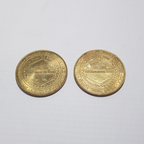 Antiguas Medallas Francesas Lote X 2 Mag 60098