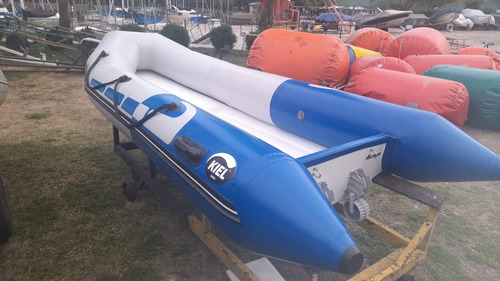 Semirrigido Kiel 3.60 Con Motor Parsun 9.8hp 2t Inmaculado