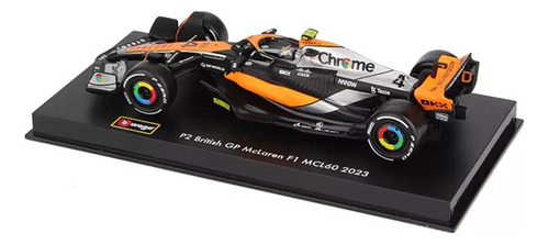Bburago 1:43 2023 F1 Mclaren Mcl60 #4 Modelo De Carro De Lan