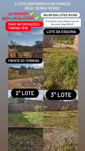 Terreno Disponível,vendo Todo Ou Vendo Os Lotes