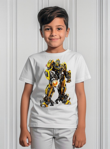 Playera Infantil Unisex Te Transformers Bumblebee P29